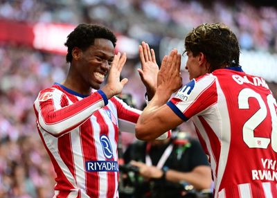 Jonathan David earns Atlético precious win over 10-man Real Madrid in fractious derby