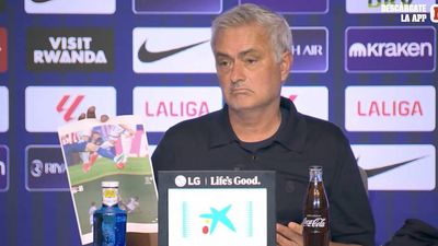 Jose Mourinho Backs Real Madrid’s Ruthless Referee Takedown With Printed ‘Evidence’