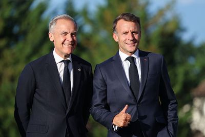 Macron And Carney Meet In Sign Of Growing EU-Canada Ties During Ongoing U.S.-Canada Trade Dispute.