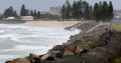 Man dies after being pulled from the water at a Newcastle beach