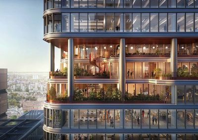 'Swiss cheese' plan for famous London office block