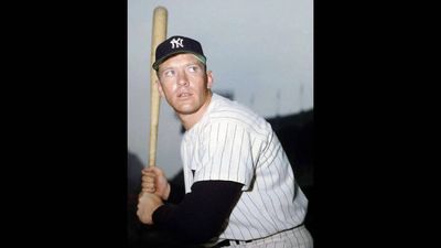 A garage sale book hid a rare Mickey Mantle photo that sold for $20,740