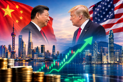 Global Market: China, Hong Kong stocks rise as investors await Trump-Xi meeting