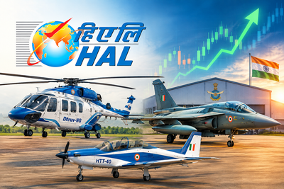 HAL shares rise 2% as firm hands over 3 aerospace platforms to IAF. What is Goldman Sachs saying?