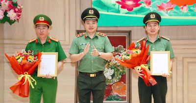 Bộ Công an bổ nhiệm chức danh tư pháp cho hai Phó giám đốc Công an TP.HCM