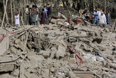 Pakistan says airstrikes target militant hideouts in Afghanistan, killing 28. Kabul says 3 killed