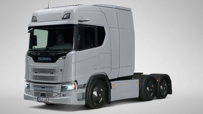 Scania's New EV Truck Has 447 Miles Of Range