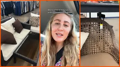 Woman finds a $100 patio set at Goodwill, then the store’s ‘new’ pricing strategy leaves her confused: ‘why they’re so greedy’