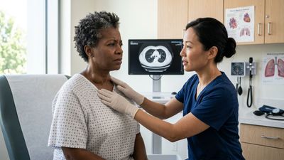 A Chest Mass That Looked Like Cancer Was Traced to Breast Filler Squeezing a Vein Near a Woman's Heart
