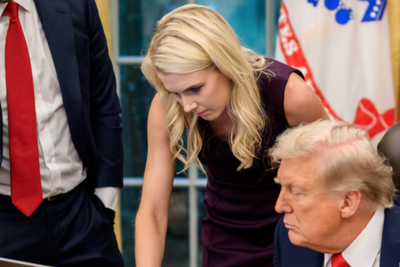 Trump's Media Ban Reportedly Came Hours After Natalie Harp Showed Him Critical MS Now Clips