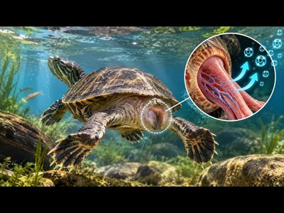 Science says some turtles can breathe through their rear ends, but the real biology is stranger than you can imagine