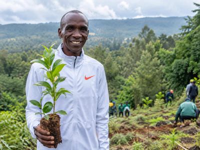 In 2021, Olympic marathon champion Eliud Kipchoge adopted 50.8 hectares of Kenya's Kaptagat Forest for rehabilitation. 5 years later, more than 1,277 hectares of the wider ecosystem had been rehabilitated