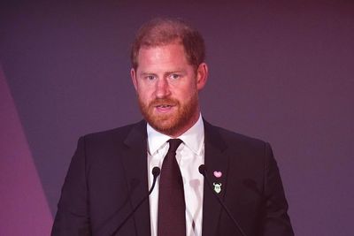 Prince Harry fights back tears as he praises parents caring for seriously ill children