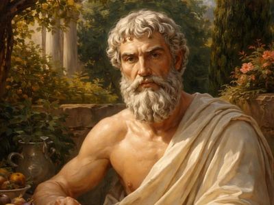 Quote of the day by Epicurus: 'Live your life without attracting attention.' Life lessons from inspirational quote on true peace, privacy, close bonds and human behaviour