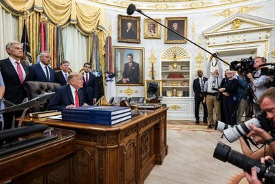 Trump banned three news outlets from White House. Now they sue administration citing First Amendment violation