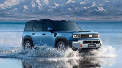 This Chinese SUV Has Built-In Propellers So It Can Drive Across Water