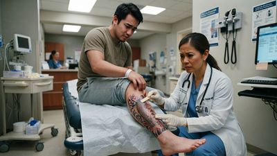 Three Days After a New Calf Tattoo, a 29-Year-Old Man Landed in the ER with Toxic Shock Syndrome