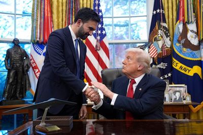 Trump and Mamdani appear friendly after ‘wide-ranging’ meeting at Gracie Mansion