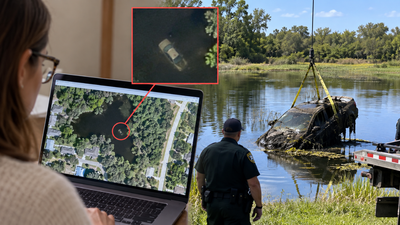 In 2019, a Florida resident spotted a car in a pond; police found a missing man after 22 years