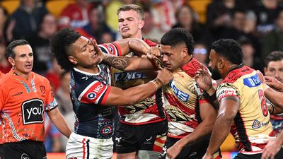 Grudge match: Roosters prop ready for more fire
