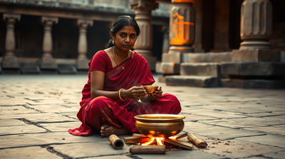 What the Vedic Ritual of Yajna Actually Encodes About Giving Away What You Most Want to Keep