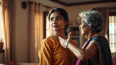 Why Indian Relatives Always Comment on Your Skin the Second They Walk Through the Door