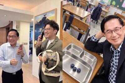前市長出手狠酸！陳水扁也玩「杜力哽」：3顆藍莓太小氣了吧爛台北