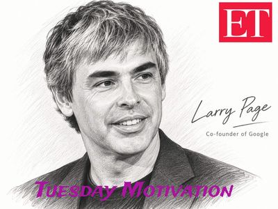Larry Page's Powerful Tuesday Motivation Quote: 'If you're not doing some things that are crazy, then you're doing the...' - Google co-founder's timeless lesson on why bold ideas matter