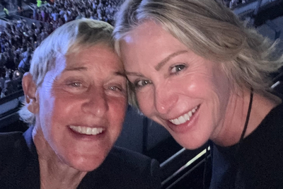 Meghan Markle Spotted With Ellen DeGeneres in First Photographed UK Outing Since Sussexes' Return