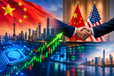 Global Market: China stocks climb on AI boost, US-China talks in focus