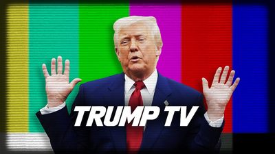 Imagine Trump without the cameras and mics. Now imagine his solution. Enter Trump TV