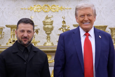 Trump Slams 'Ridiculous and Never-Ending' Russia-Ukraine War Ahead of Key Zelenskyy Meeting