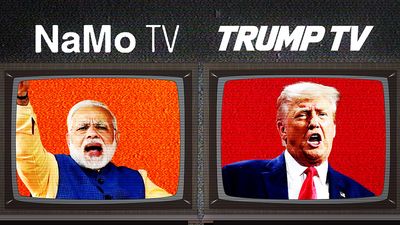 Trump TV is 6 years late. Vishwaguru actually got there first with NaMo TV