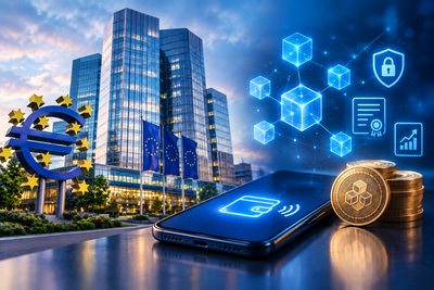 Global Market: ECB launches blockchain payment service, to invest in digital securities