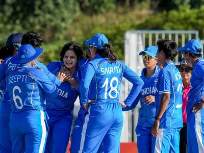 India win first gold at Asian Games 2026 as women’s cricket team thrash Sri Lanka by 147 runs