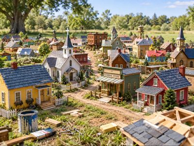 In 1925, 10,000 Missouri schoolchildren built a miniature city with 1,200 buildings that helped boost homebuilding across Springfield