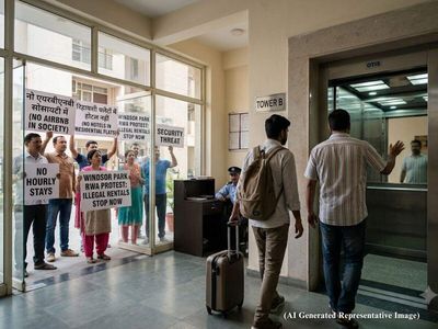 Ghaziabad society residents run hourly Airbnb stays from flats, protest erupts; Can a flat owner operate short-term homestay under law?