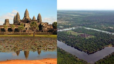 Lidar Reveals Hidden Angkor: airborne scans map vast medieval city; findings reshape its history
