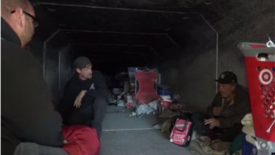 Las Vegas has a hidden world where hundreds live in 600 miles of flood tunnels