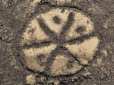 A 2011 study analyzing satellite imagery in Jordan identified more than 1,000 giant stone "wheels"; field archaeology later showed some were prehistoric burial or ritual structures