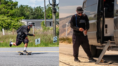 Caruso’s Claimed New Record: US skateboarder cuts coast‑to‑coast time to 39 days; Guinness listing lags