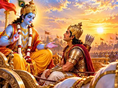Why Krishna Never Raised a Weapon in the Mahabharata