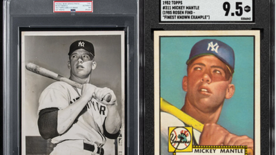1951 Mickey Mantle photo used for 1952 Topps card sells privately for record $3 million in 2026