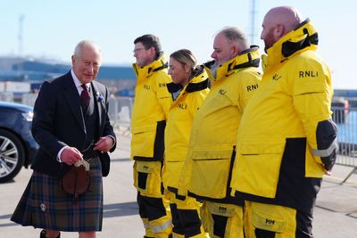 King arrives in Peterhead for renewable energy visits