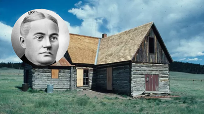 Single mother Adeline Hornbek built a Colorado homestead and owned 100 cattle