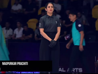 She gave up CA career to become MMA referee: Meet Prachiti Nagpurkar, first Indian to officiate a bout at Asian Games