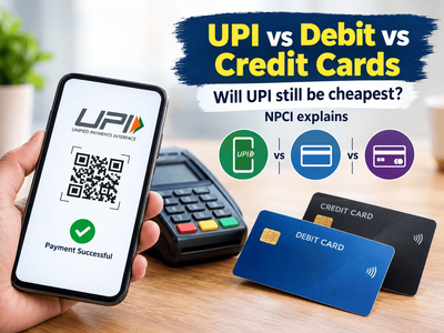 UPI vs debit vs credit cards: Will UPI payments with MDR charges still be cheapest? NPCI explains
