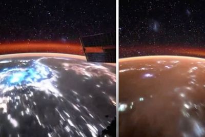 Watch: Breathtaking nighttime view of Earth seen in astronaut’s timelapse