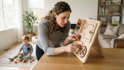 About 360,000 Toddler Activity Boards Recalled Over Choking Risk, Including Melissa & Doug Fire Trucks Sold at Target