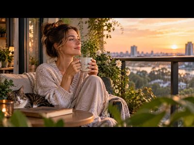 Psychology says people who prefer their tea or coffee on the balcony may be seeking more than fresh air